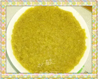 Make A milky sesame pie step 4