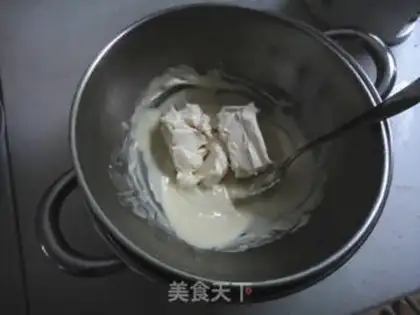 Make Scuffle cheesecake step 3