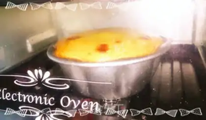 Make Brownie cheesecake step 21