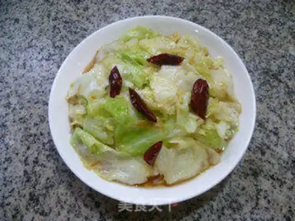 Make A hand tore the cabbage step 9