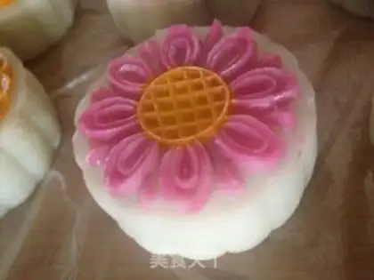 Make A emptiness of a double moon cake step 12