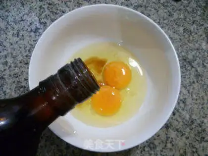 Make Pumpkin eggs step 1