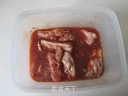 Make Honey-juice ribs step 1