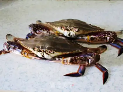 Make Curry crabs step 0