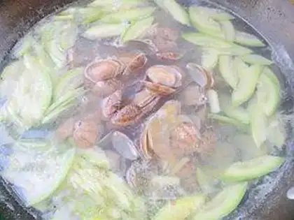 Make Quague clam soup step 8
