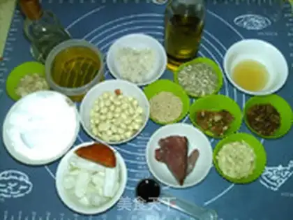 Make Five hams step 0