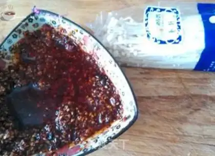 Make Red-oiled needle mushrooms step 0