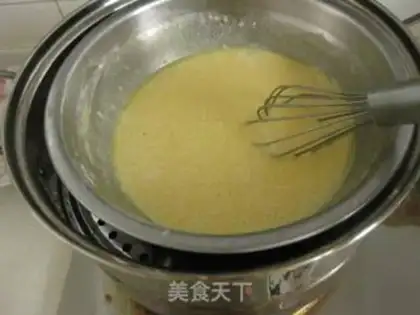 Make A yellow milk pie step 6