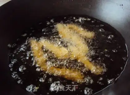 Make Secret fried willows step 4