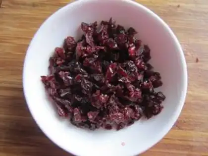 Make Cranberry cookies step 1