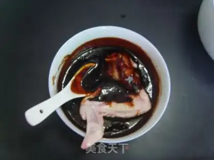 Make Honey-cooked chicken wings step 5