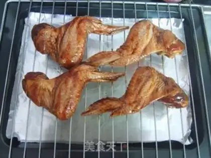 Make Honey-cooked chicken wings step 7