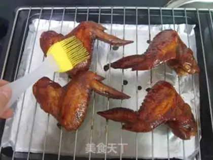 Make Honey-cooked chicken wings step 8