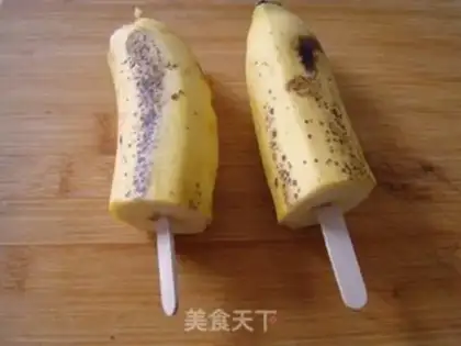 Make Banana ice cream step 2