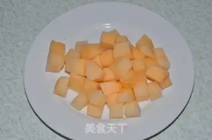 Make Melon cashew chicken step 2