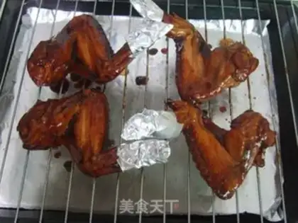 Make Honey-cooked chicken wings step 10