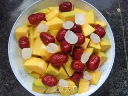 Make Red dates steam pumpkins step 2