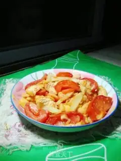Make Tomato fried beans step 7