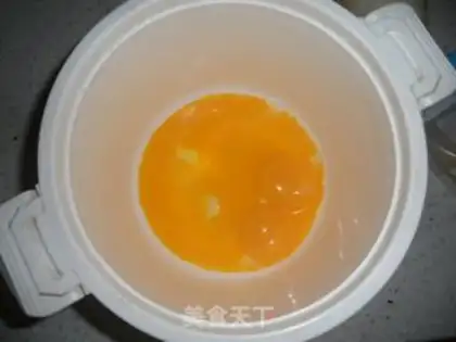 Make Peach mousse cake step 2