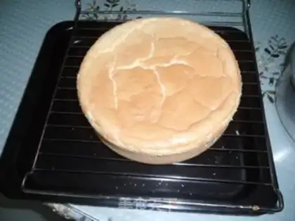 Make Peach mousse cake step 7