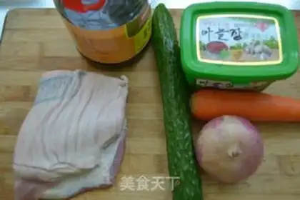 Make Wheat noodles step 0