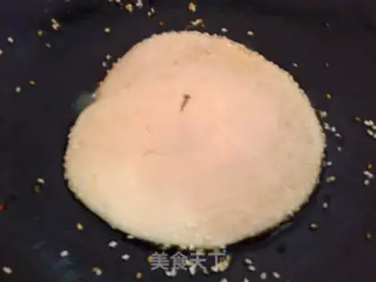 Make White sesame waffles step 5
