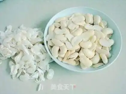 Make White bean pie step 1