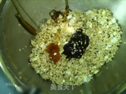 Make Sesame moon cake step 7