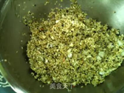 Make Sesame moon cake step 8