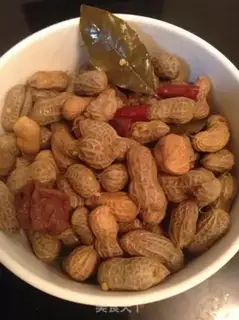 Make Plum saline peanuts step 3