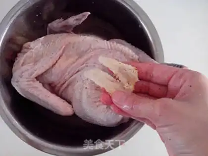 Make ♪ Hands torn salt chicken ♪ step 4