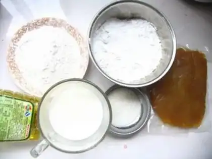 Make Corn-toe ice-cream mooncake step 0