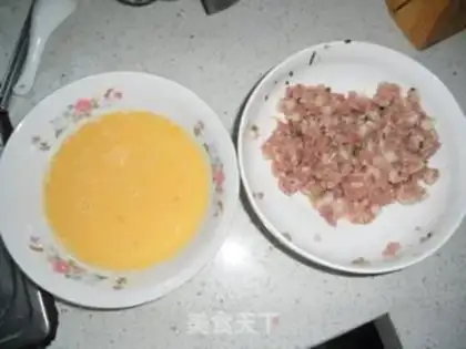 Make Egg dumplings step 0