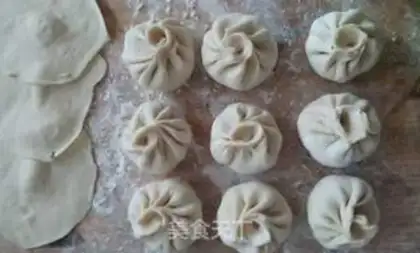 Make Fresh meat buns step 11
