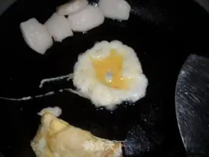 Make Egg dumplings step 4