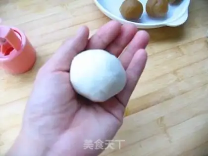 Make Corn-toe ice-cream mooncake step 9