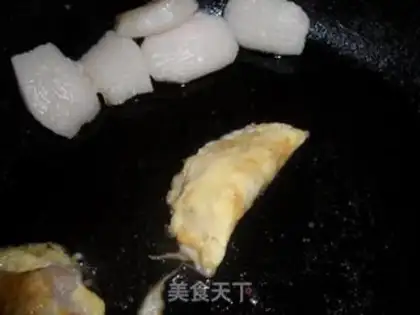 Make Egg dumplings step 6