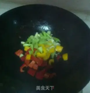 Make Five-coloured chicken step 8