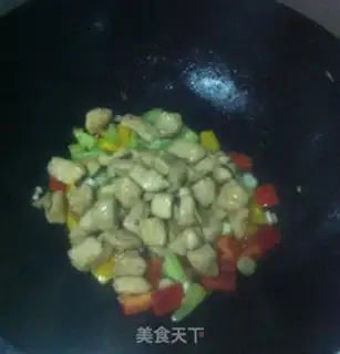 Make Five-coloured chicken step 9
