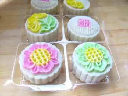Make Corn-toe ice-cream mooncake step 15