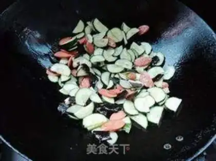 Make Ham pickled cucumber step 4
