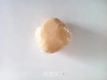 Make Potato red bean mooncake step 7