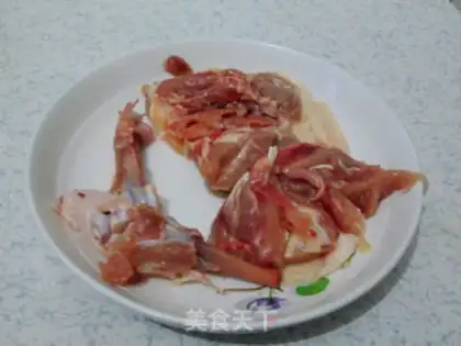 Make A melon chicken ball step 0