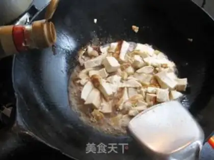 Make Five flowers and tofu step 7