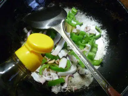 Make Green pepper fire step 9