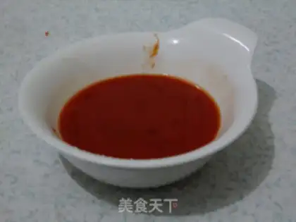 Make A melon chicken ball step 3