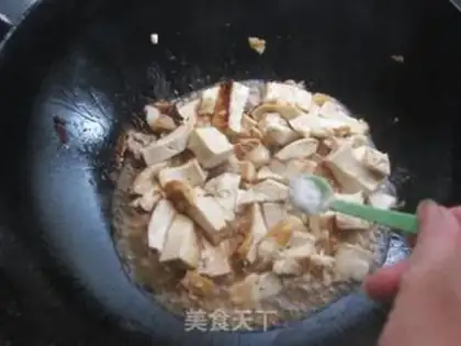 Make Five flowers and tofu step 8