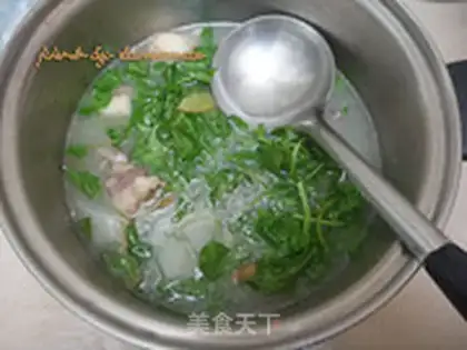 Make The radish soup step 5