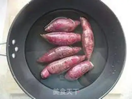 Make The potato moon cake step 0