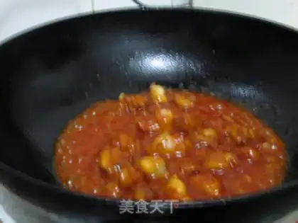 Make A melon chicken ball step 8